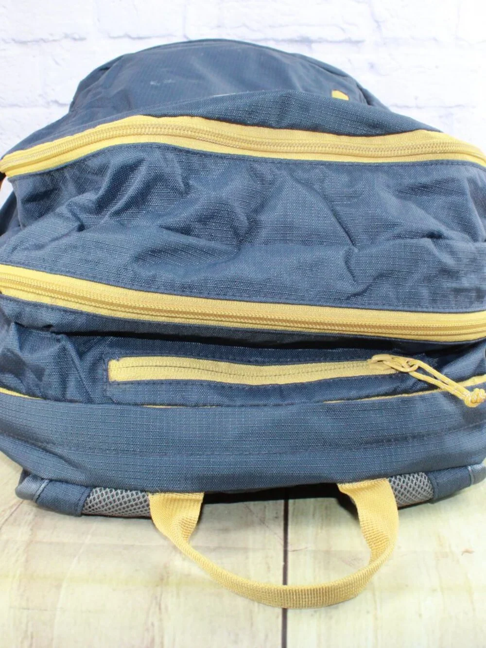 LL Bean Unisex Navy Adult Comfort Carry Portable Locker Pack 42L Hiking Backpack